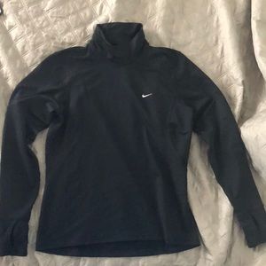 Black Nike Fitdry Turtleneck